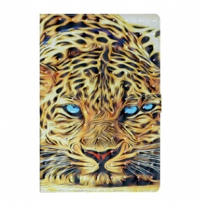 Lederhüllen Für Samsung Galaxy Tab S7 Plus / Tab S8 Plus Tiger Art.-nr