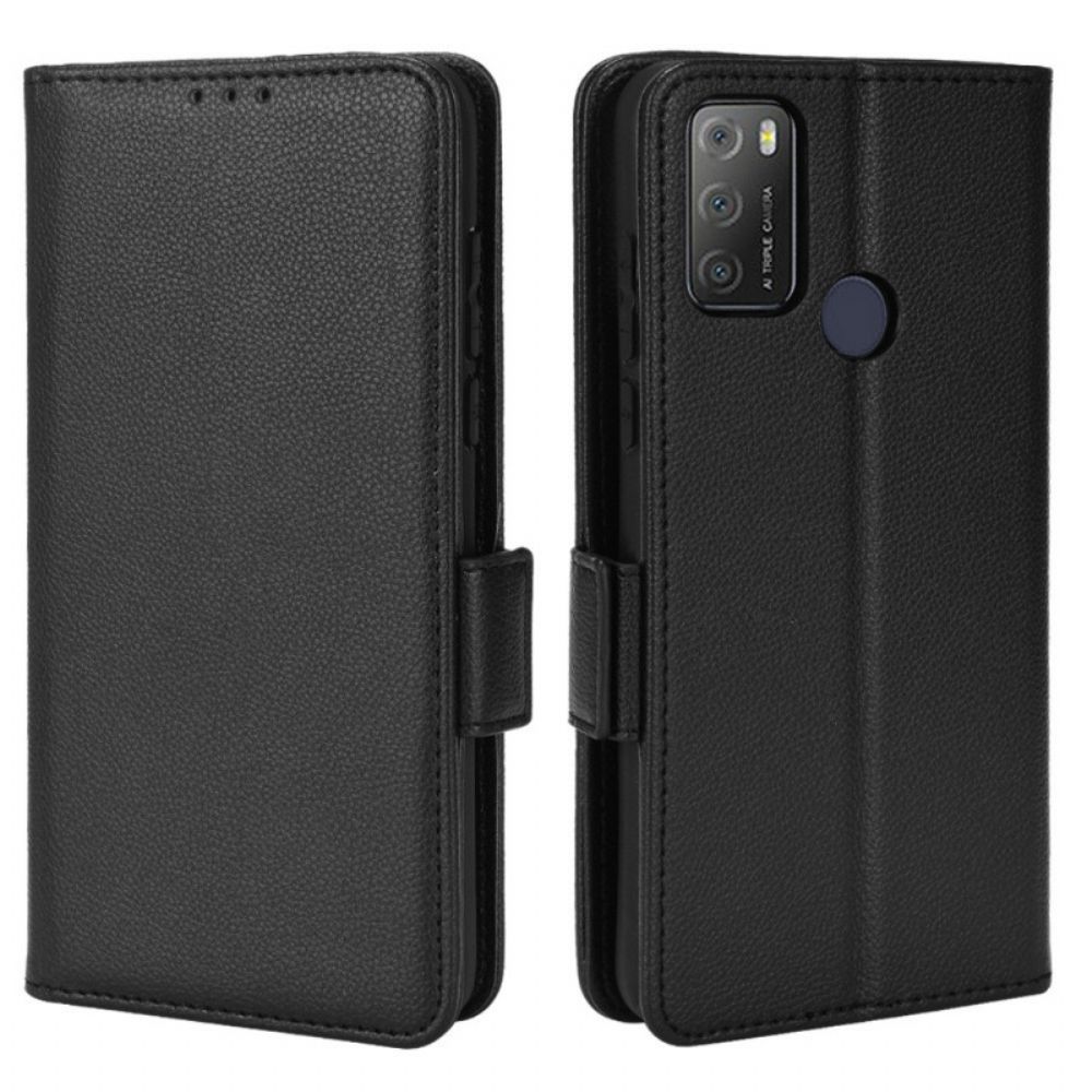 Flip Case Für Alcatel 1S / 3L (2024) Flip Case Doppelte Neue Farbklappe