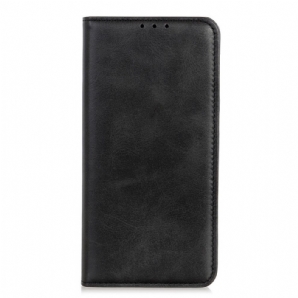 Schutzhülle Für Alcatel 1S / 3L (2024) Flip Case Elegance Spaltleder