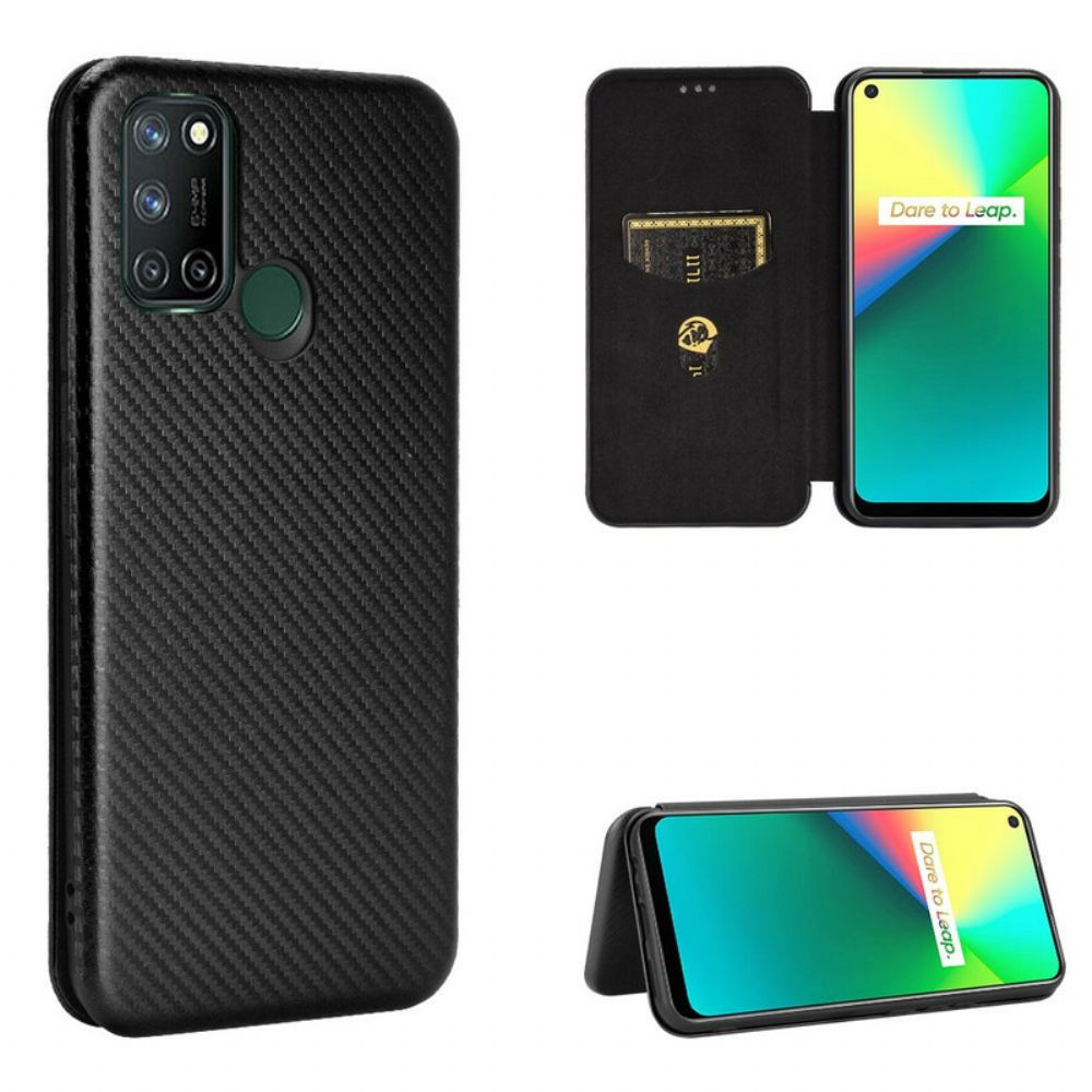 Schutzhülle Für Realme 7i Flip Case Silikonkohle