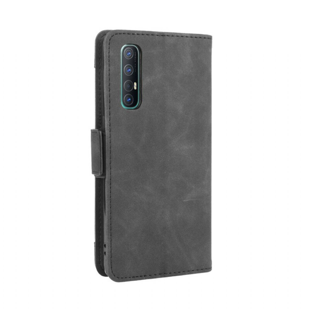 Flip Case Für Oppo Find X2 Neo Erstklassige Multi-karte