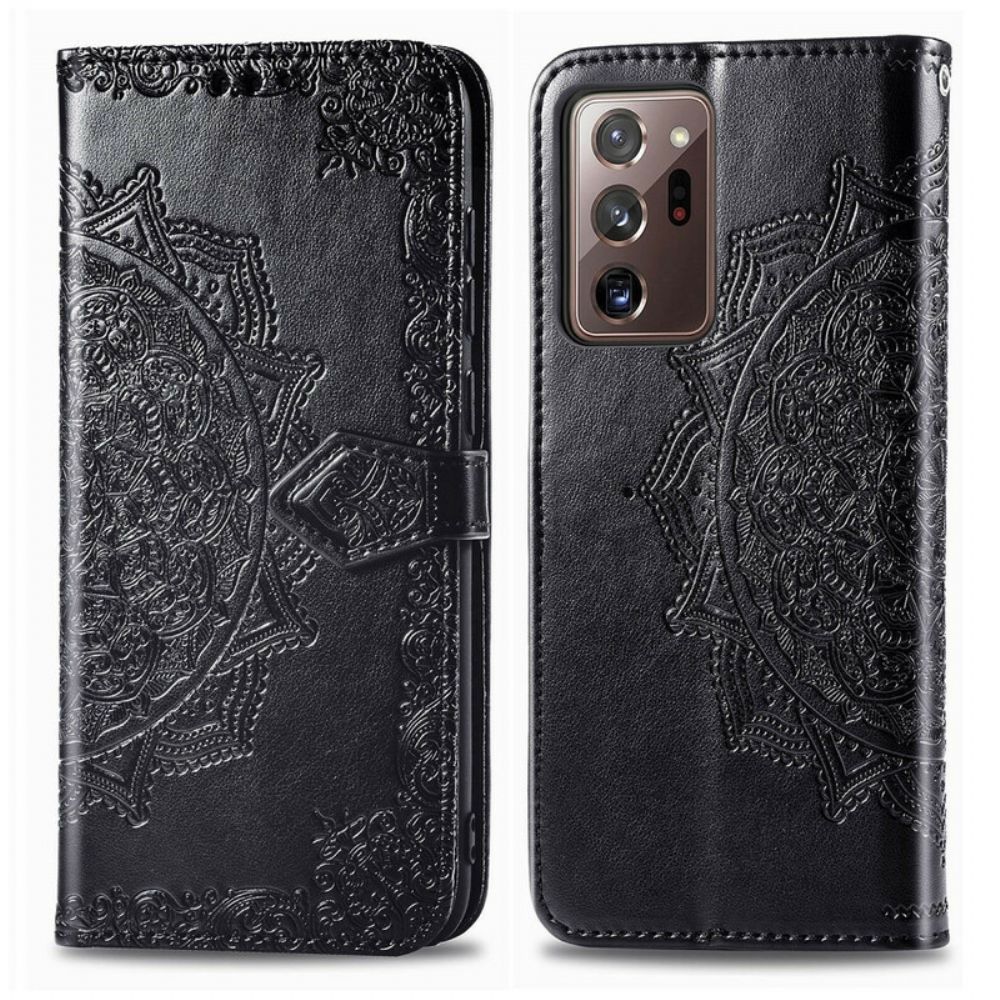 Flip Case Für Samsung Galaxy Note 20 Ultra Mandala Aus Dem Mittelalter