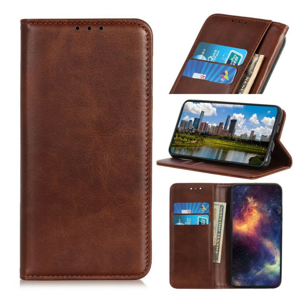 Schutzhülle Für Samsung Galaxy Note 20 Ultra Flip Case Elegance Spaltleder