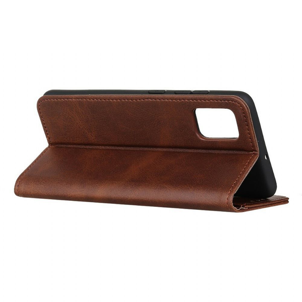 Schutzhülle Für Samsung Galaxy Note 20 Ultra Flip Case Elegance Spaltleder