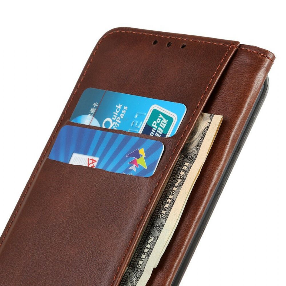 Schutzhülle Für Samsung Galaxy Note 20 Ultra Flip Case Elegance Spaltleder