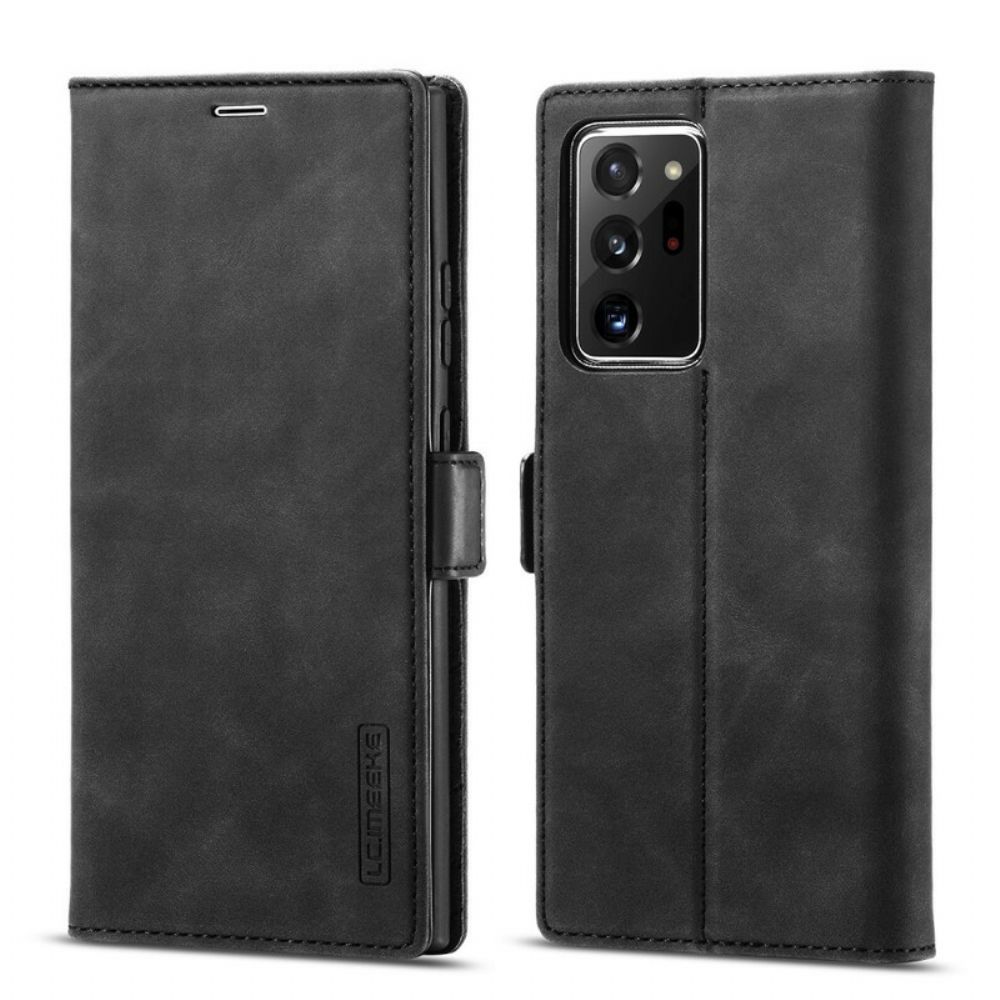 Schutzhülle Für Samsung Galaxy Note 20 Ultra Flip Case Lc.imeeke Ledereffekt