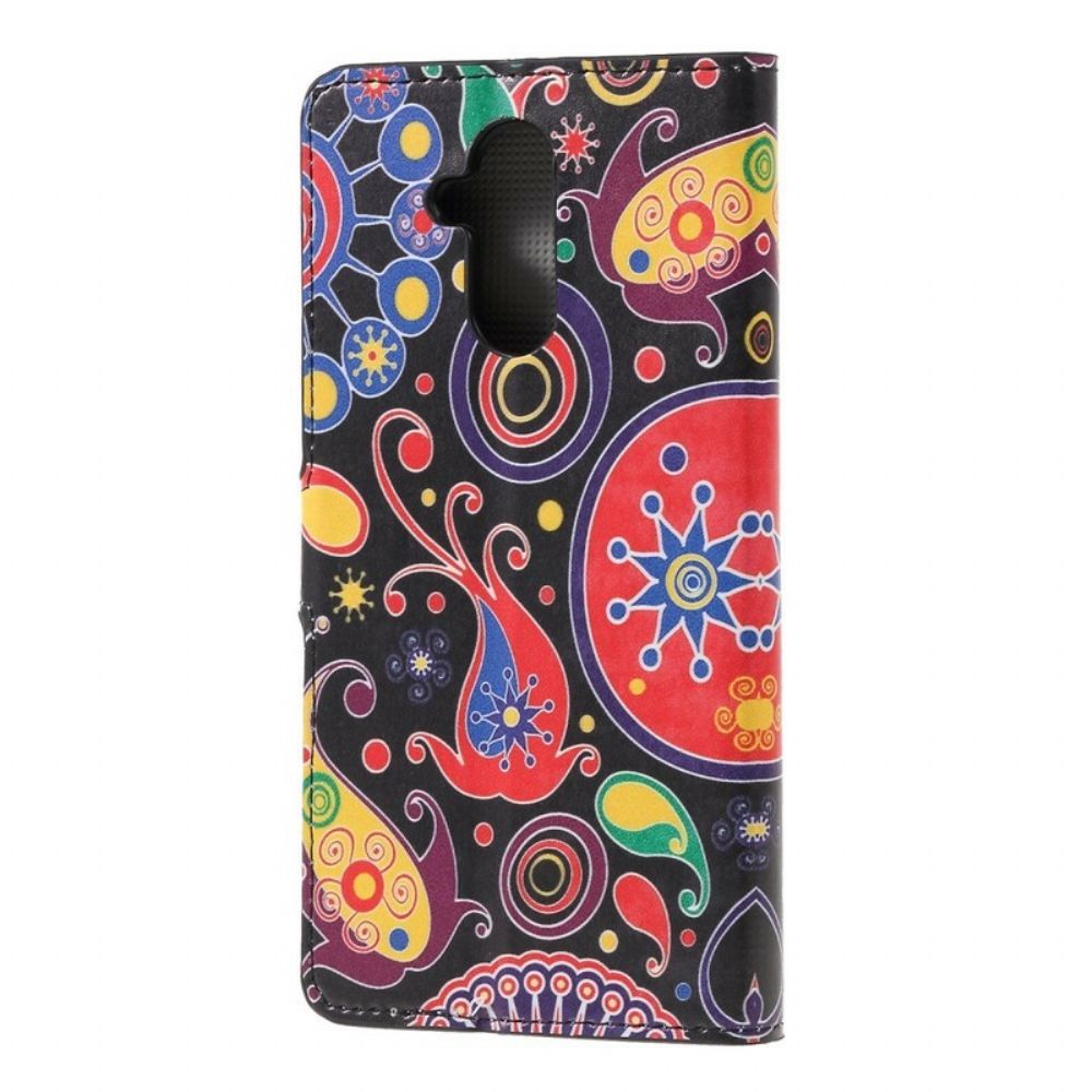 Flip Case Für Huawei Mate 20 Lite Galaxy-design