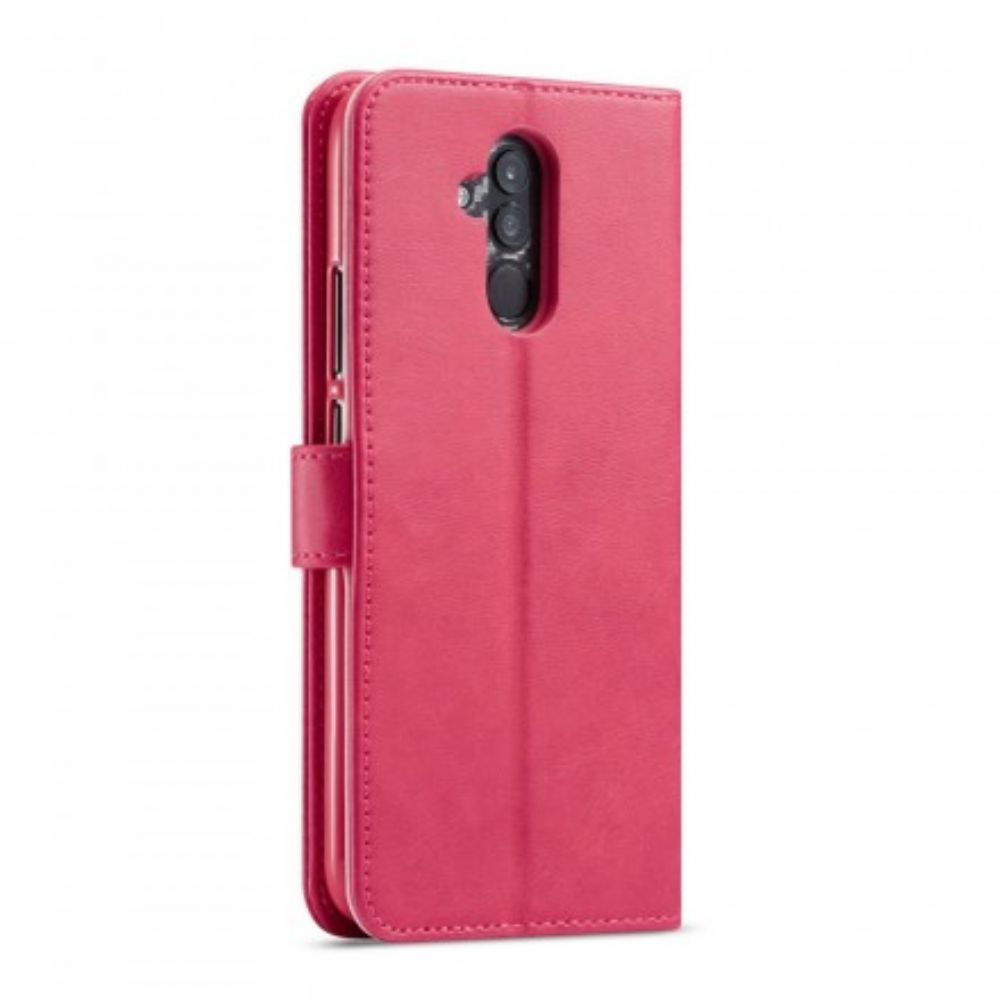 Flip Case Für Huawei Mate 20 Lite Lc.imeeke Ledereffekt