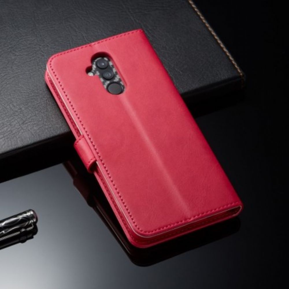 Flip Case Für Huawei Mate 20 Lite Lc.imeeke Ledereffekt