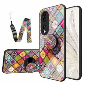 Hülle Für Honor 70 Patchwork