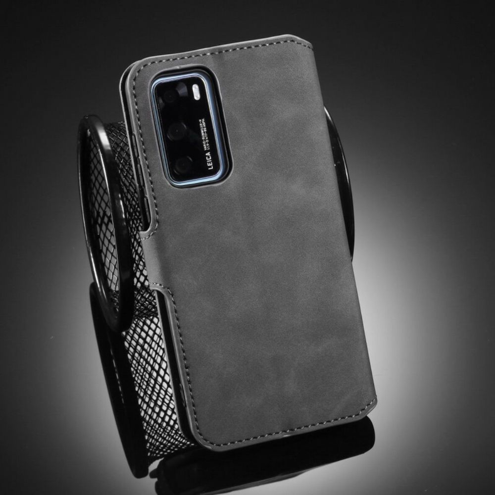 Flip Case Für Huawei P40 Dg.ming Retro