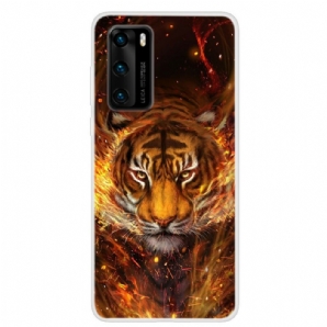 Handyhülle Für Huawei P40 Feuertiger