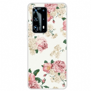 Handyhülle Für Huawei P40 Freiheitsblumen