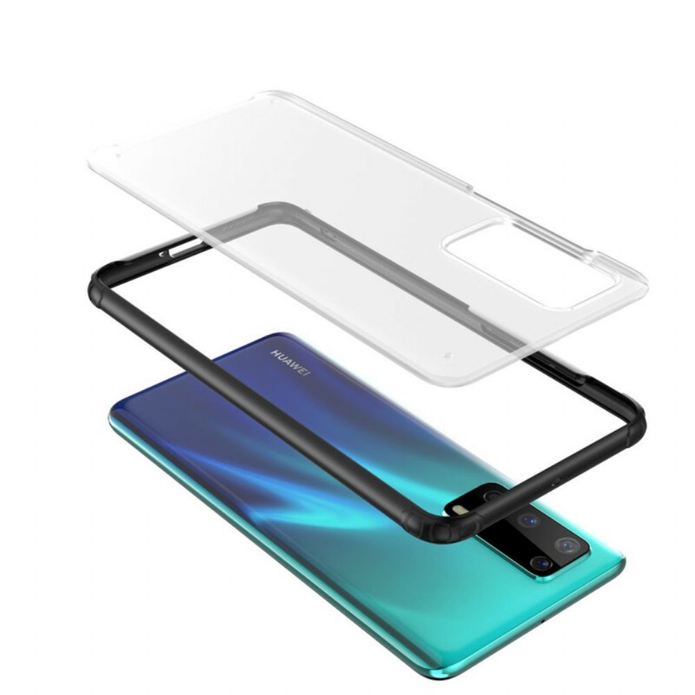 Hülle Für Huawei P40 Hybrid Design Silikonkanten