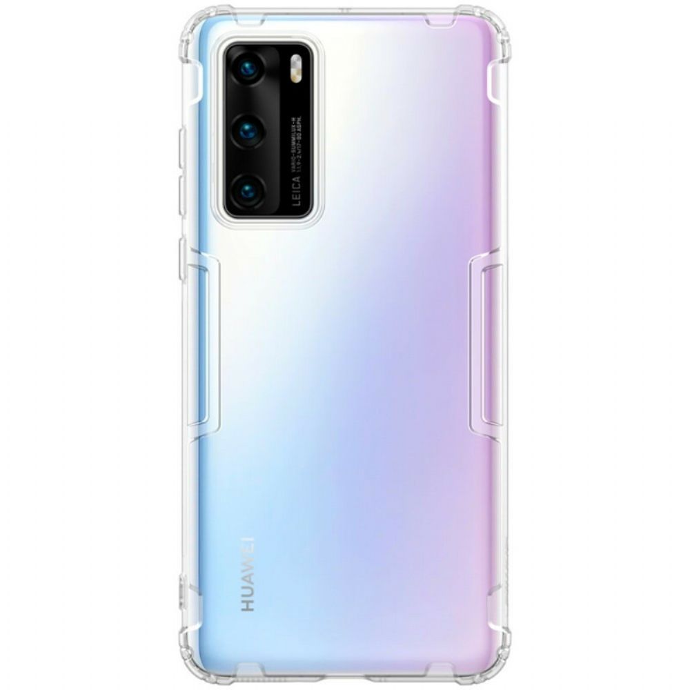 Hülle Für Huawei P40 Verstärktes Transparentes Nillkin