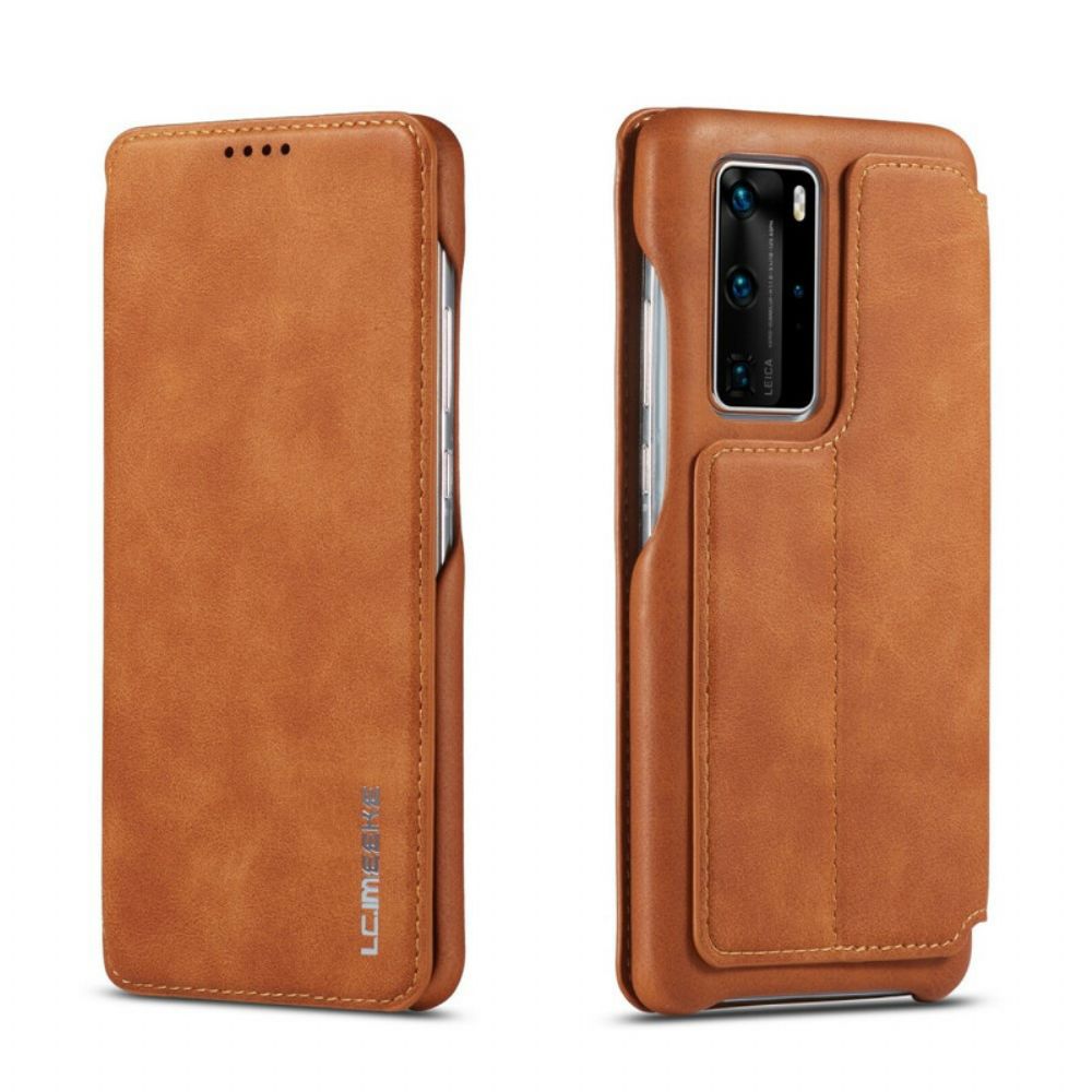 Schutzhülle Für Huawei P40 Flip Case Lc.imeeke Ledereffekt