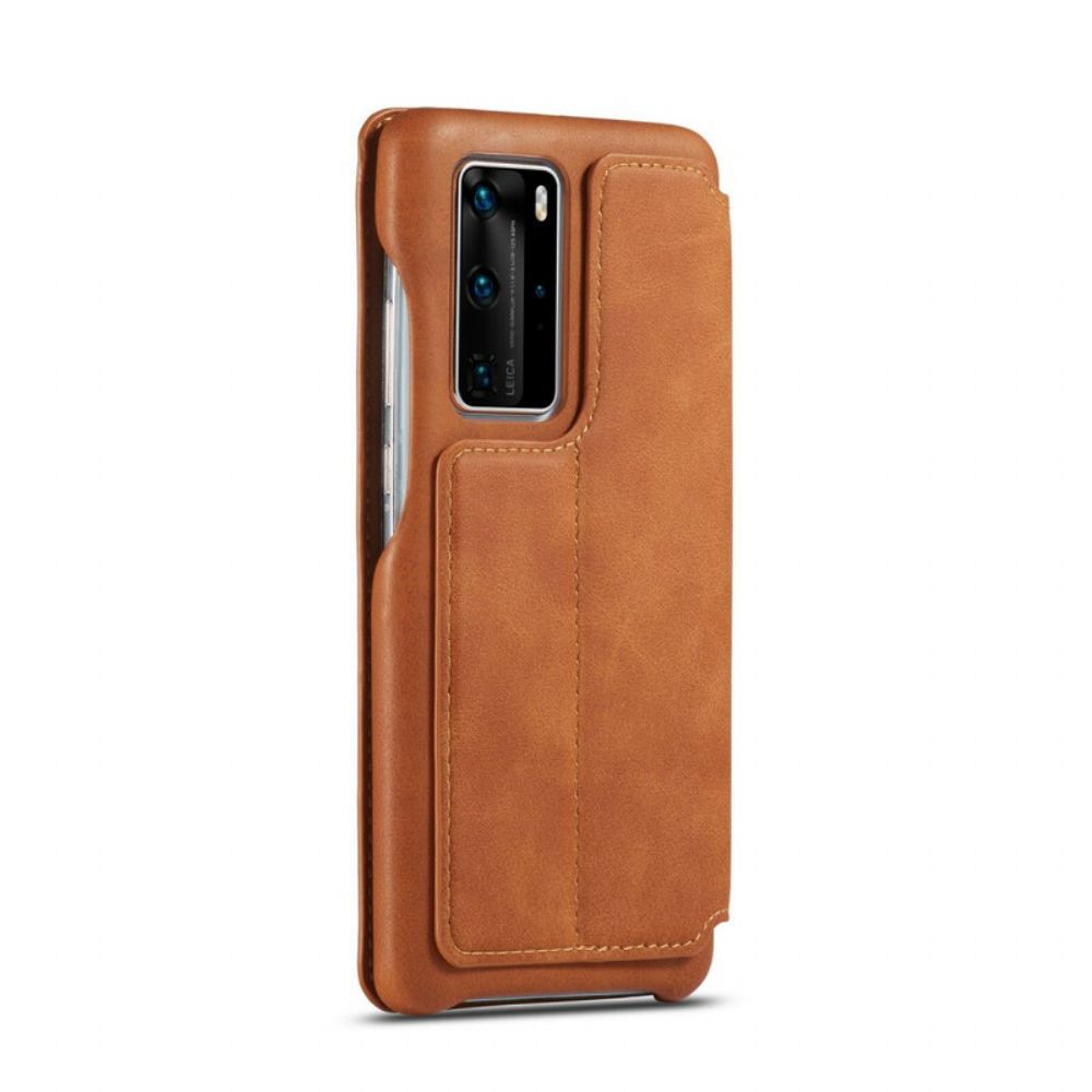 Schutzhülle Für Huawei P40 Flip Case Lc.imeeke Ledereffekt