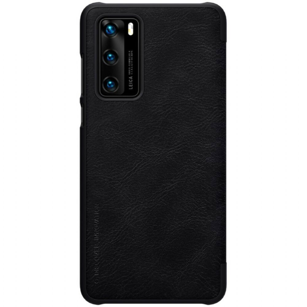 Schutzhülle Für Huawei P40 Flip Case Qin-serie Nillkin