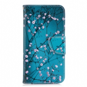 Flip Case Für Huawei P20 Lite Blühender Baum