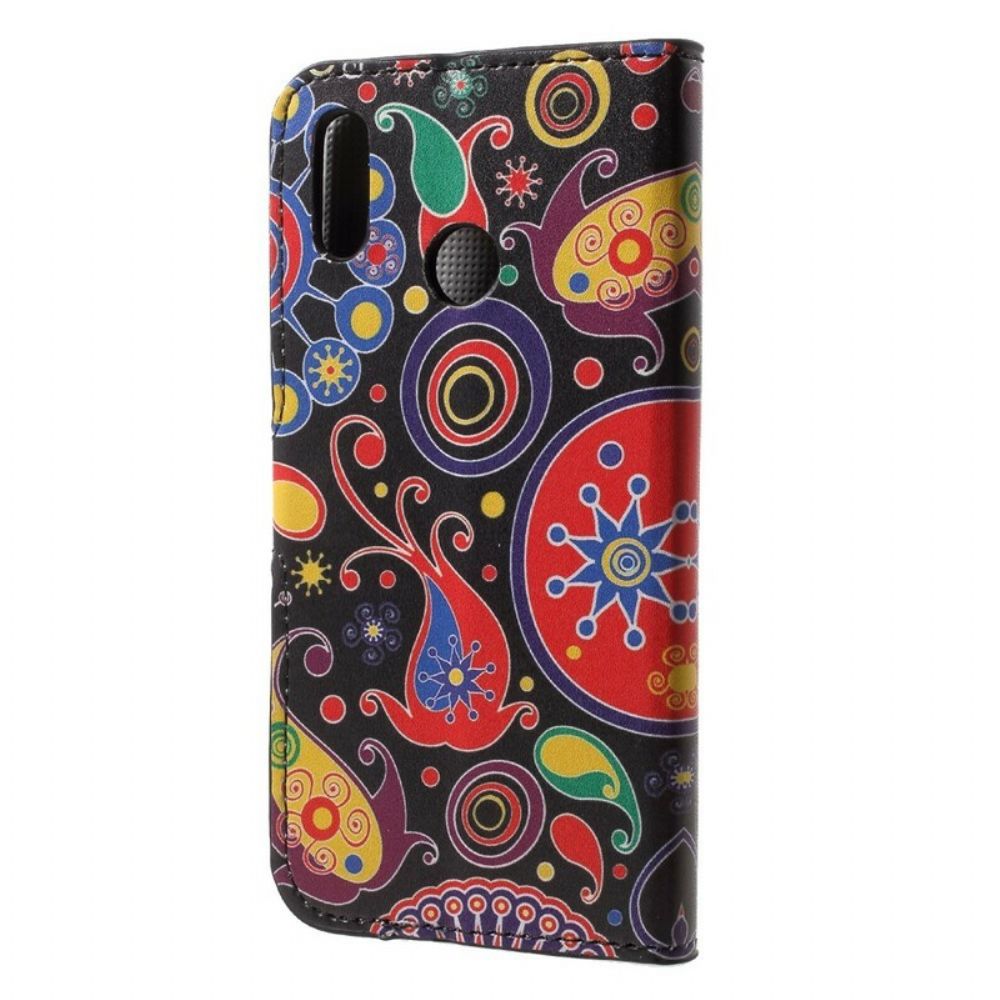 Flip Case Für Huawei P20 Lite Galaxy-design