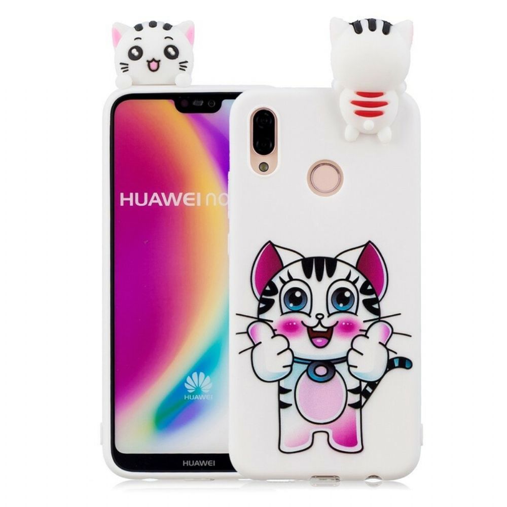 Handyhülle Für Huawei P20 Lite 3d Meine Katze