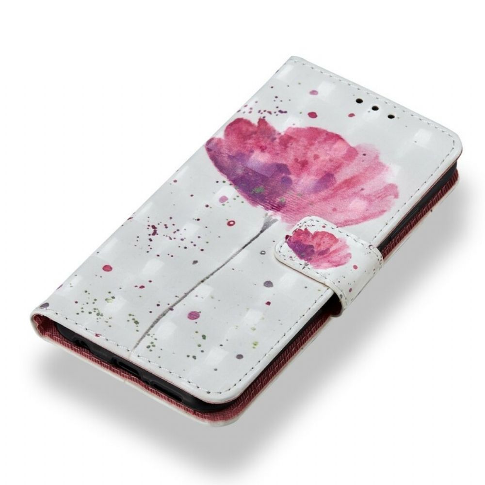 Hülle Flip Case Für Huawei P20 Lite 3d-aquarellhalfter