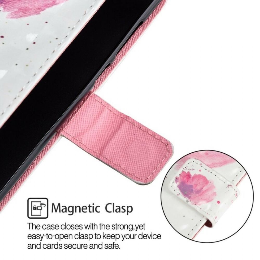 Hülle Flip Case Für Huawei P20 Lite 3d-aquarellhalfter