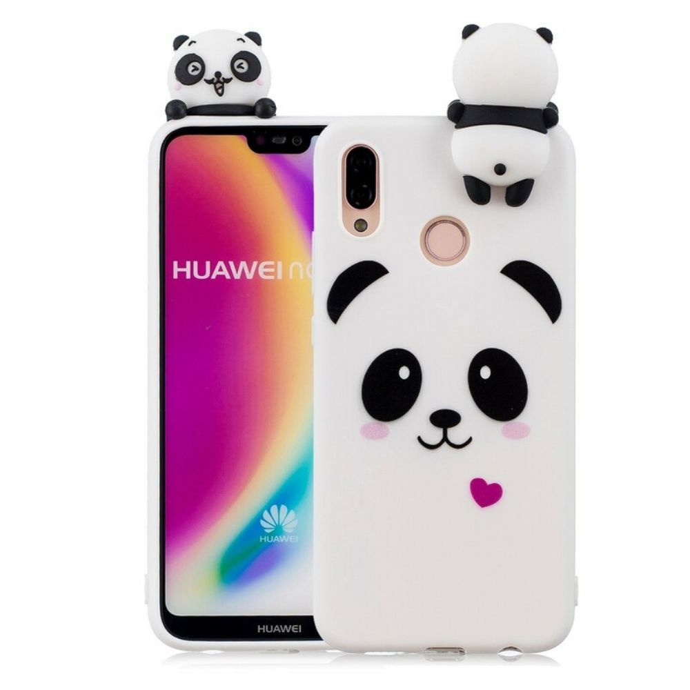 Hülle Für Huawei P20 Lite Panda 3d-spaß