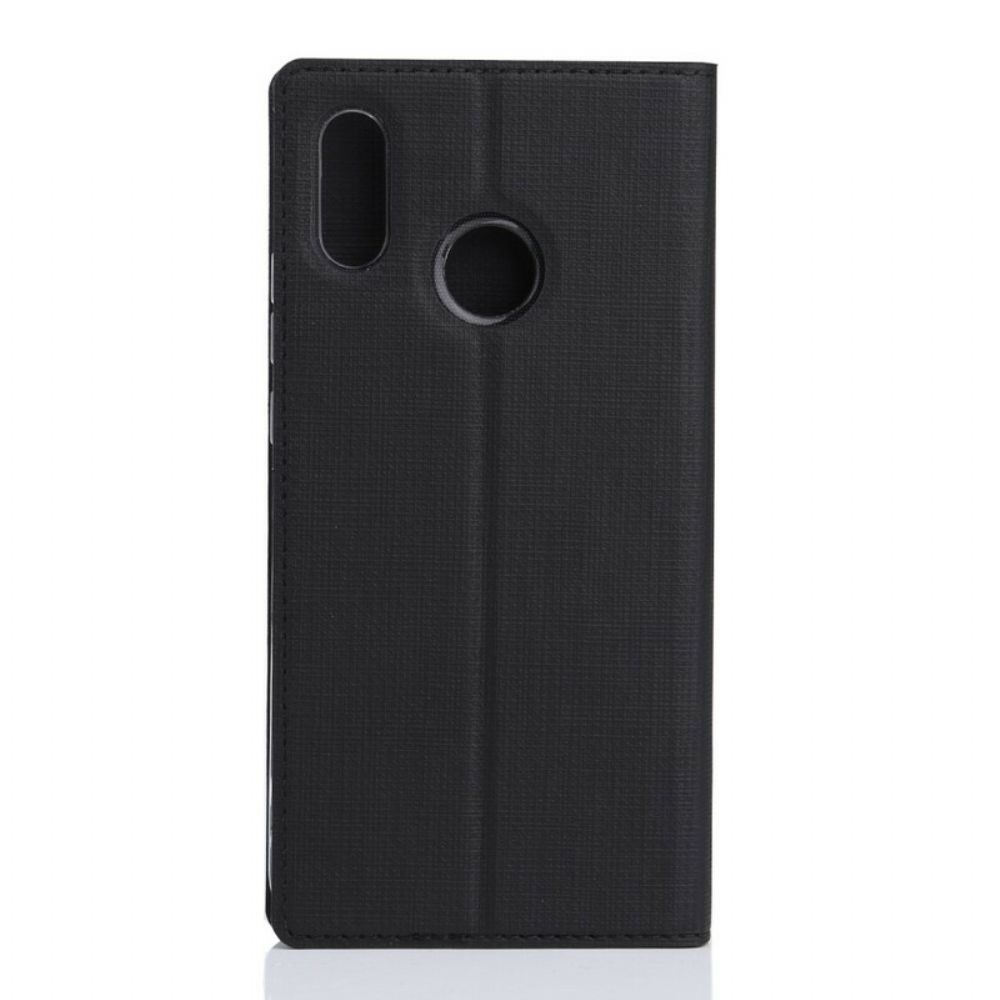 Schutzhülle Für Huawei P20 Lite Flip Case Texturiert