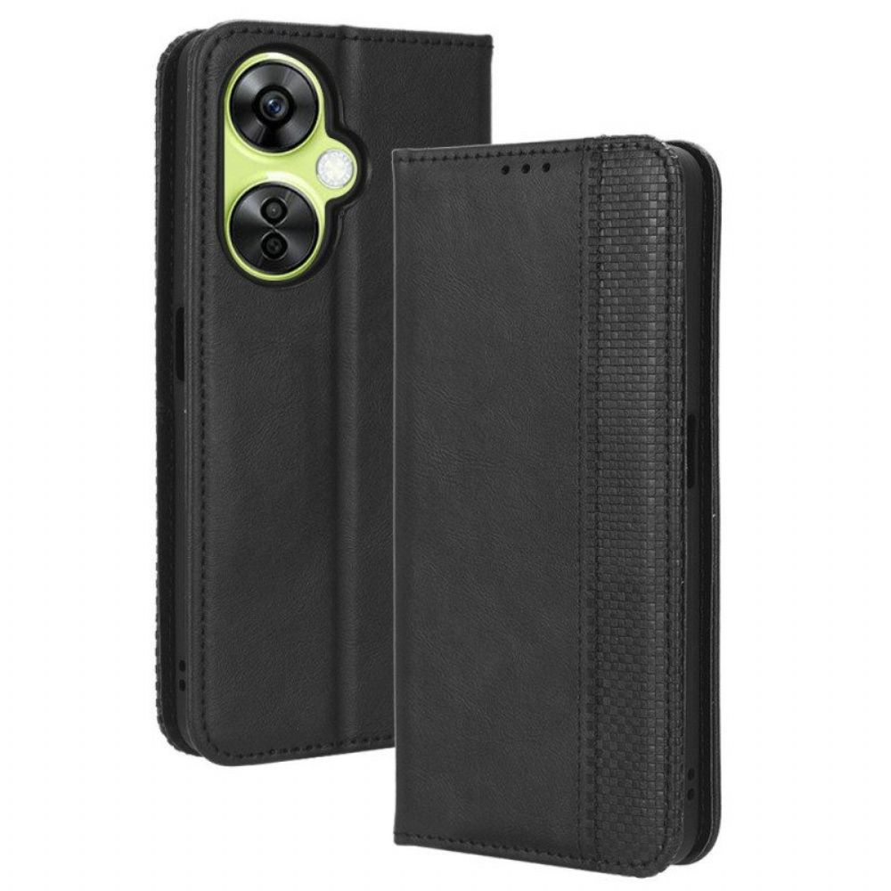 Schutzhülle Für OnePlus Nord CE 3 Lite 5G Flip Case Vintage Stilisiert