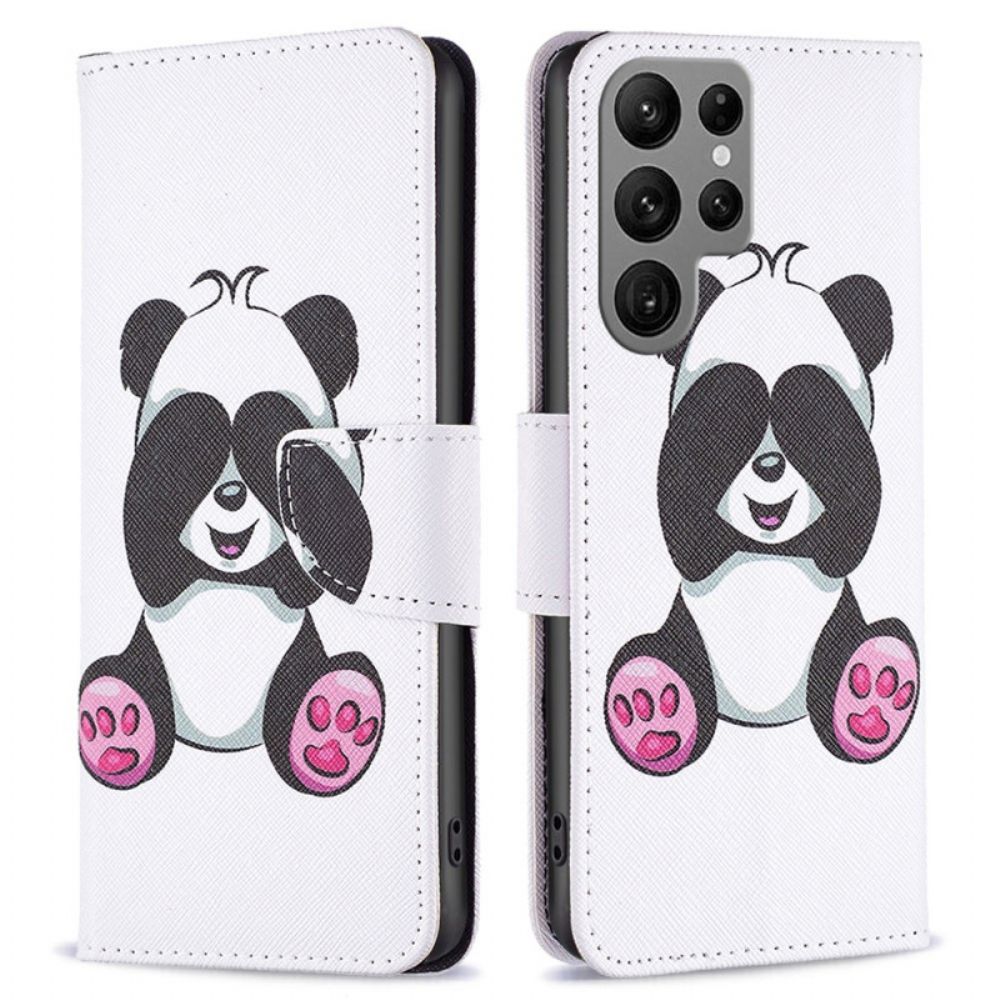 Lederhüllen Für Samsung Galaxy S24 Ultra 5g Panda