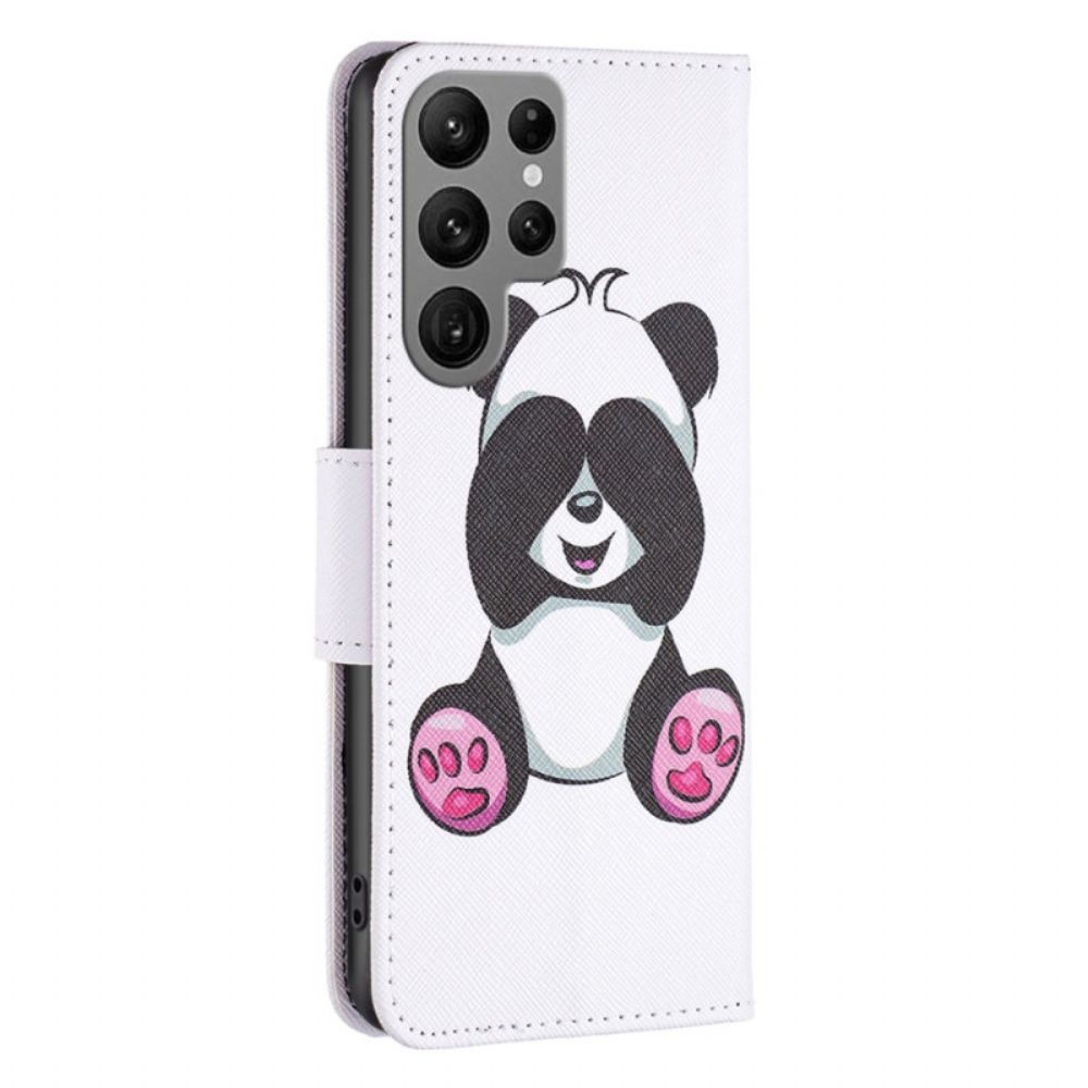 Lederhüllen Für Samsung Galaxy S24 Ultra 5g Panda