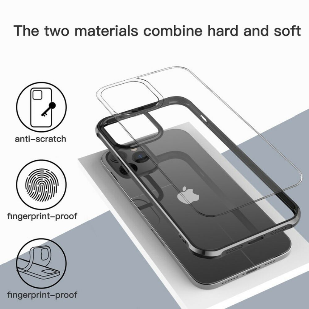 Handyhülle Für iPhone 12 Pro Max Transparentes Leeu-design