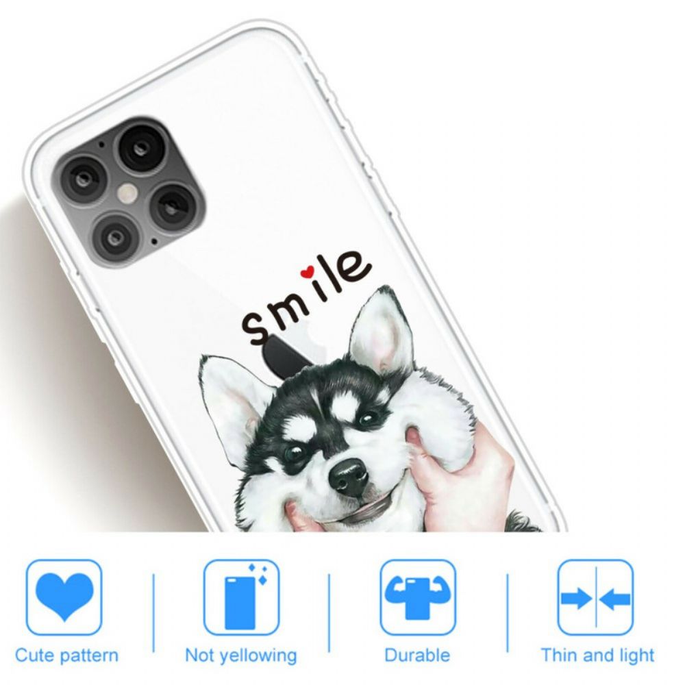 Hülle Für iPhone 12 Pro Max Lächle Hund