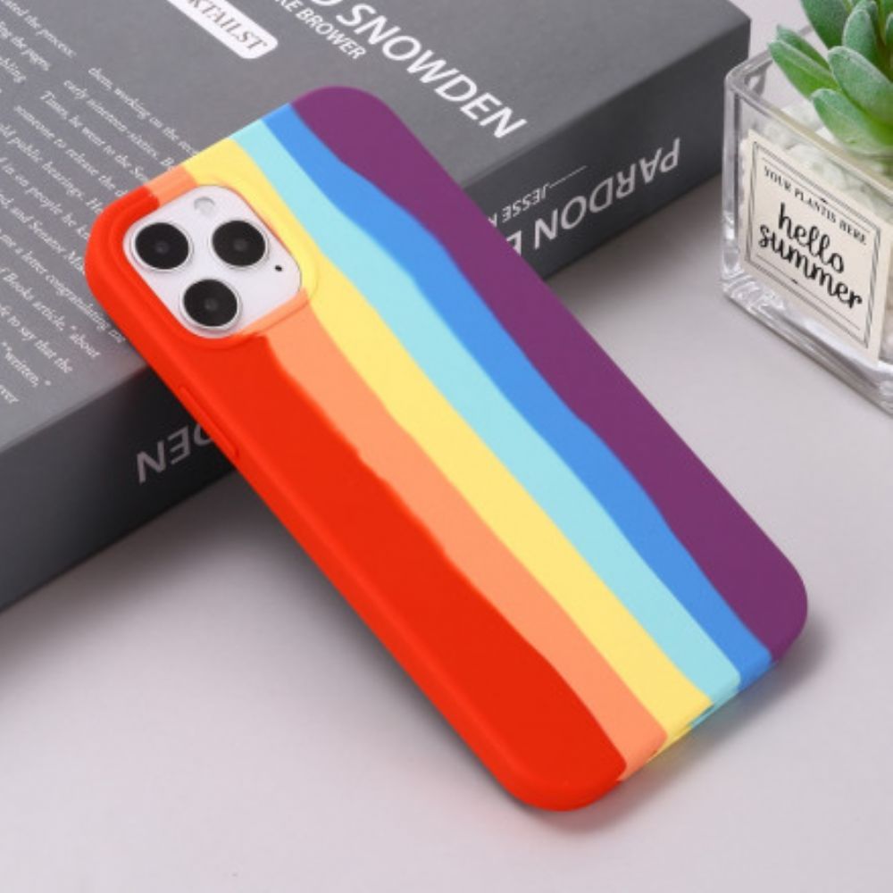 Hülle Für iPhone 12 Pro Max Regenbogen