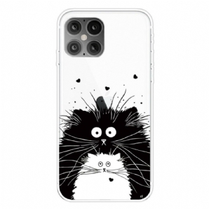 Hülle Für iPhone 12 Pro Max Sieh Dir Die Katzen An