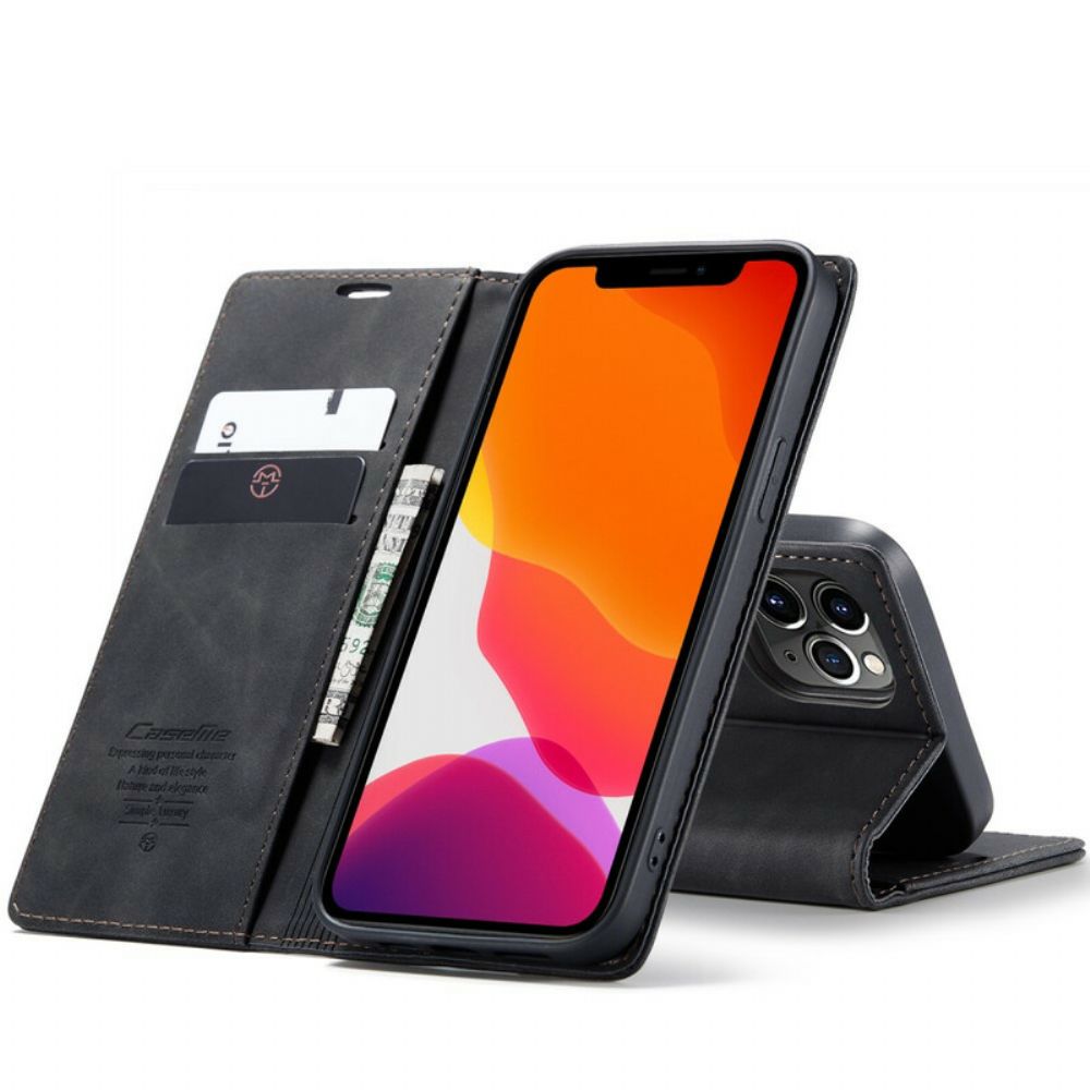 Schutzhülle Für iPhone 12 Pro Max Flip Case Caseme Kunstleder