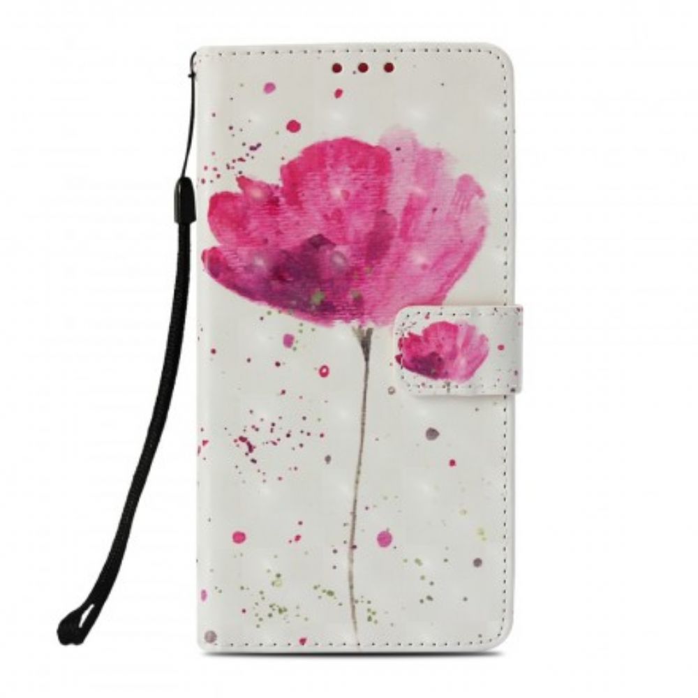 Hülle Flip Case Für Sony Xperia XZ3 3d-aquarellhalfter