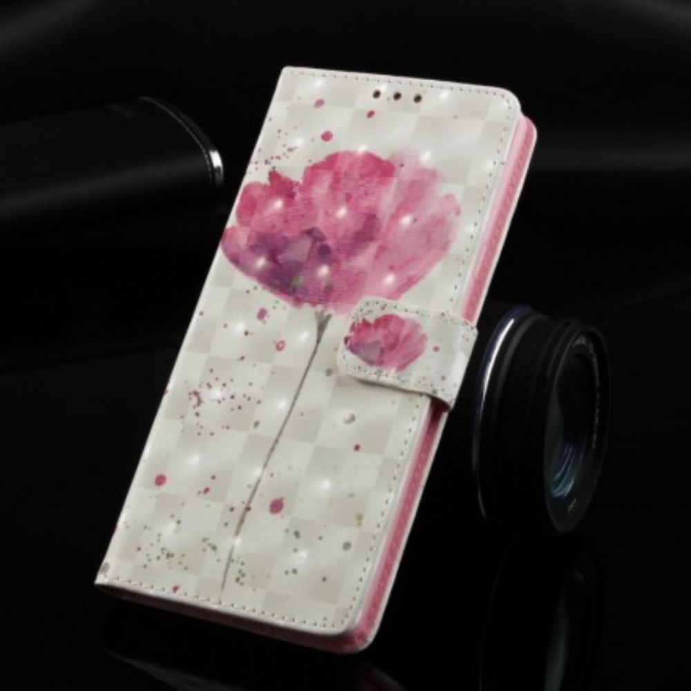 Hülle Flip Case Für Sony Xperia XZ3 3d-aquarellhalfter