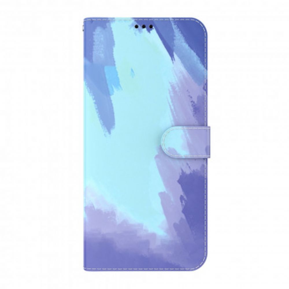 Flip Case Für Oppo A54 5G / A74 5G Aquarell