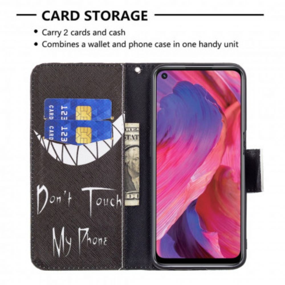 Flip Case Für Oppo A54 5G / A74 5G Teufelstelefon