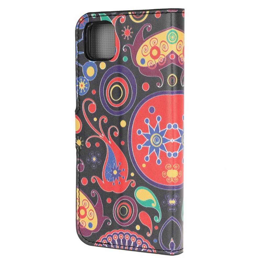 Flip Case Für Huawei Y5p Galaxy-design