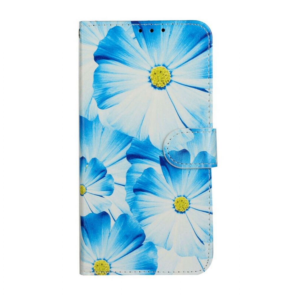 Flip Case Für Huawei Y5p Unzählige Blumen