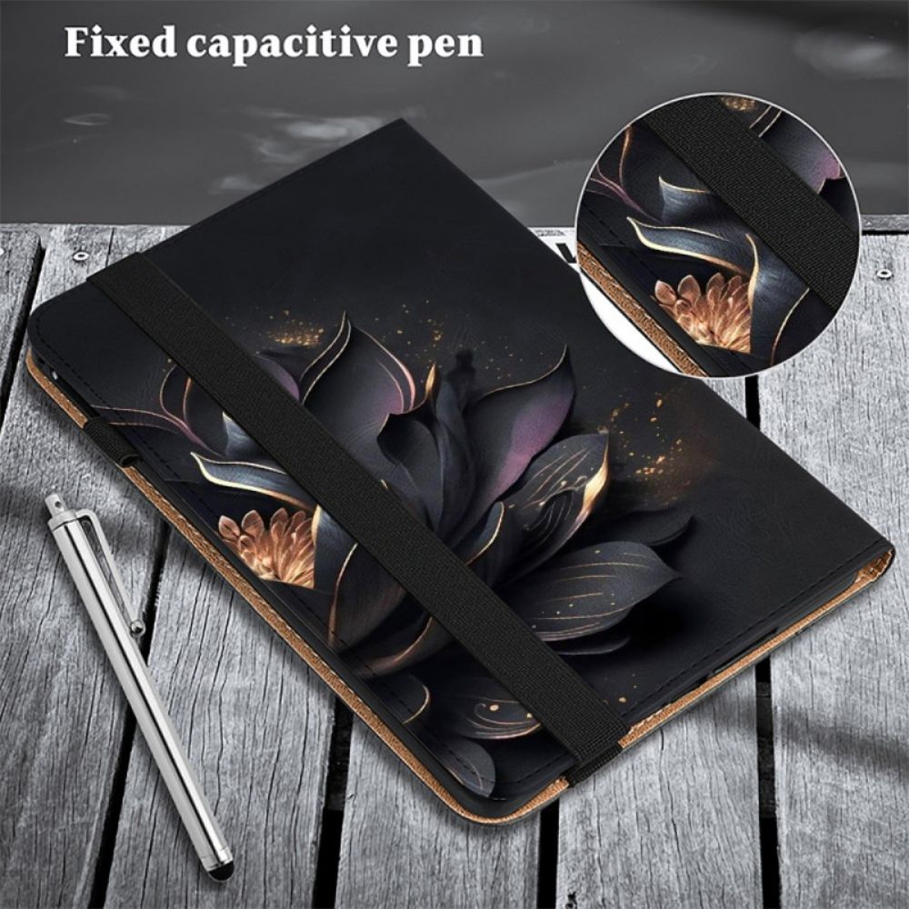 Case Samsung Galaxy Tab S9 Fe Lila Lotus