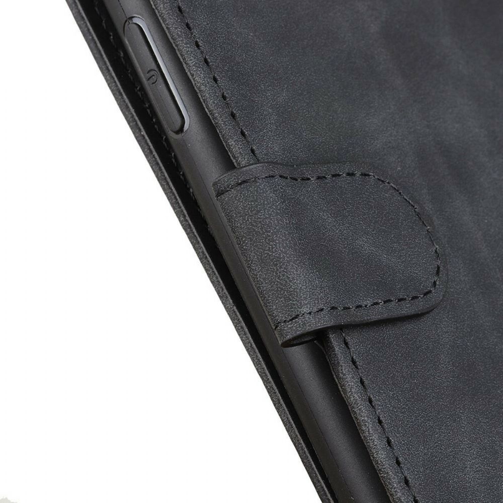 Flip Case Für OnePlus Nord Vintage Ledereffekt Khazneh