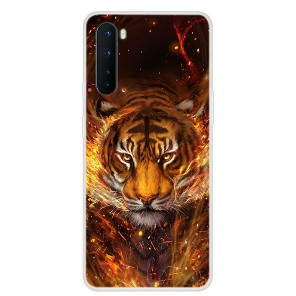 Handyhülle Für OnePlus Nord Feuertiger