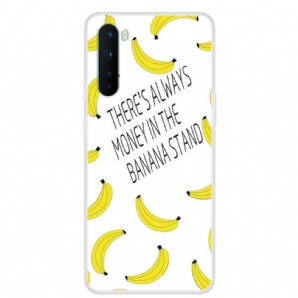 Handyhülle Für OnePlus Nord Transparentes Bananengeld