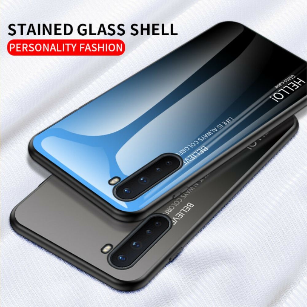 Hülle Für OnePlus Nord Hallo Tempered Glass