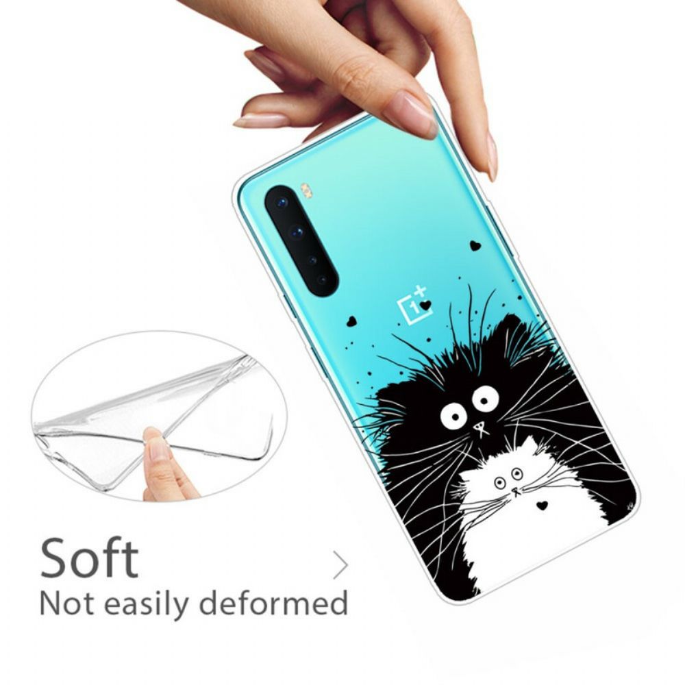 Hülle Für OnePlus Nord Sieh Dir Die Katzen An