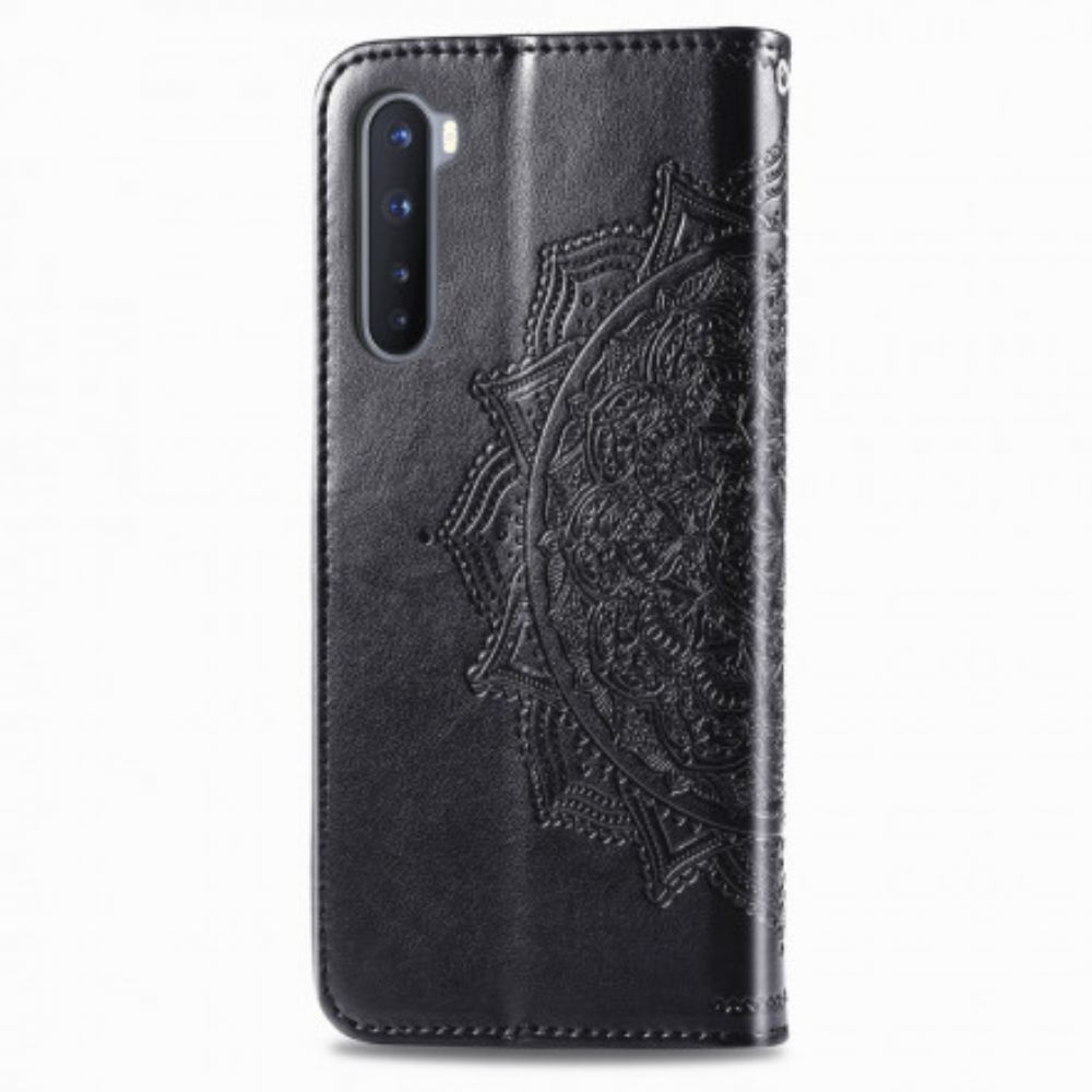 Lederhüllen Für OnePlus Nord Mandala Aus Dem Mittelalter